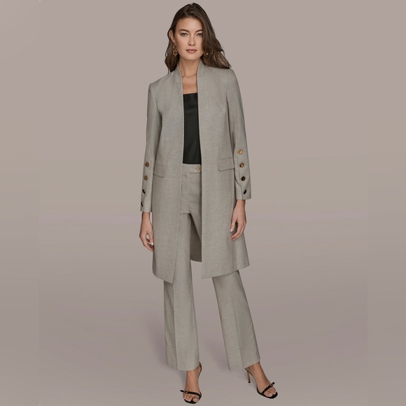 Donna Karan Women's Open Front Jacket. Size 10. Vapor. NWT - Picture 5 of 5